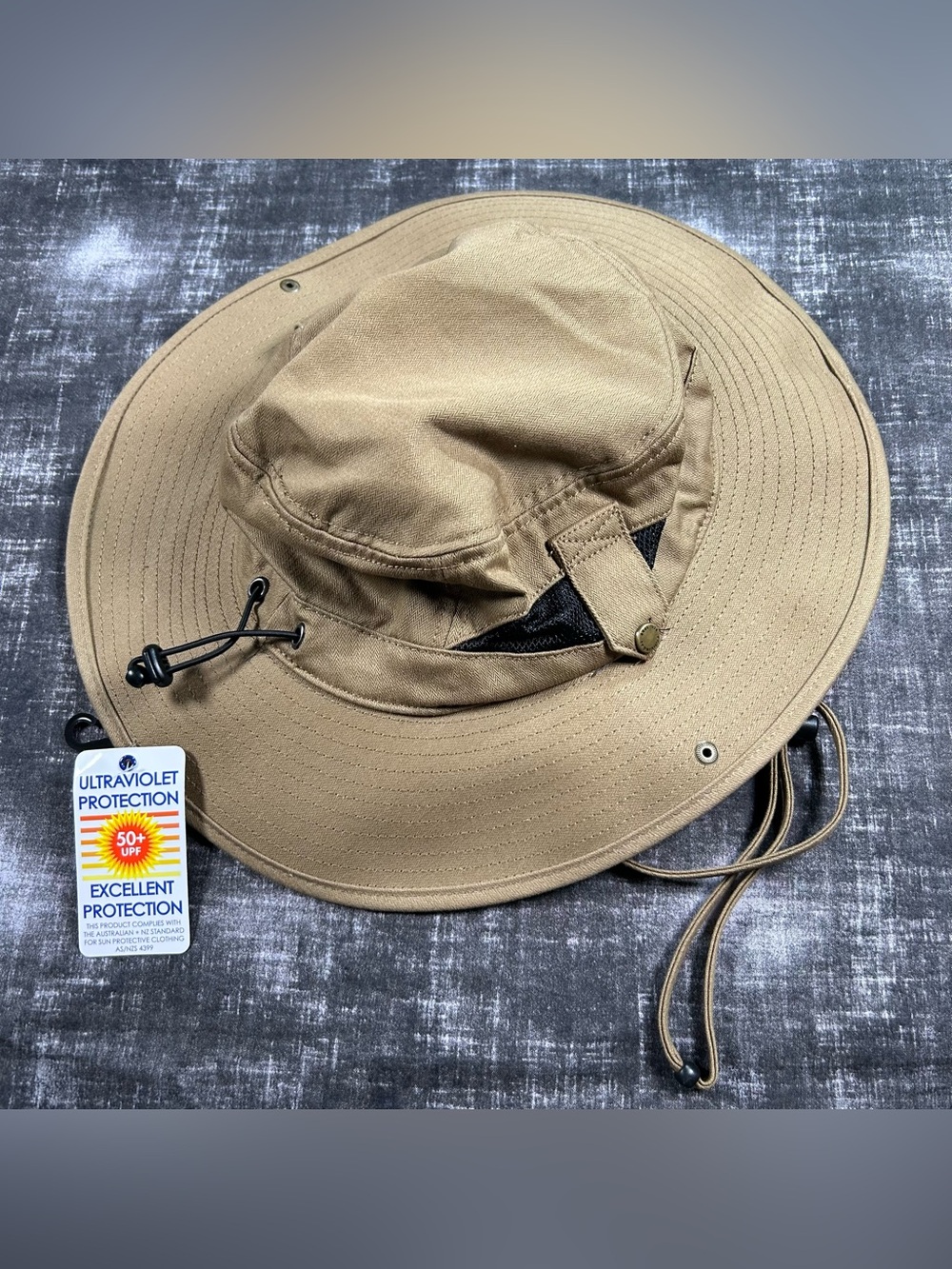 NWT Kooringal Surfside Hiker Bonnie Hat L/XL Brown Rust Safari Packable 50+ UPF